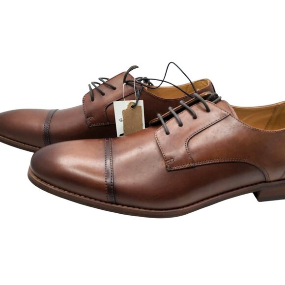 New Mens Goodfellows Extremely Nice Oxford Leather Dress Shoes - Picture 4 of 9
